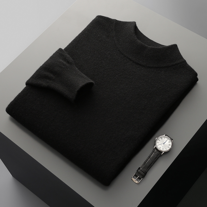 Herbst- und Winter-Herrenpullo – Turtleneck Sweater Men Bewertung und Preis