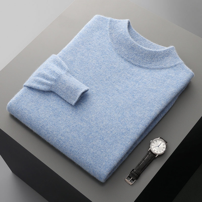 Herbst- und Winter-Herrenpullo – Turtleneck Sweater Men Bewertung und Preis