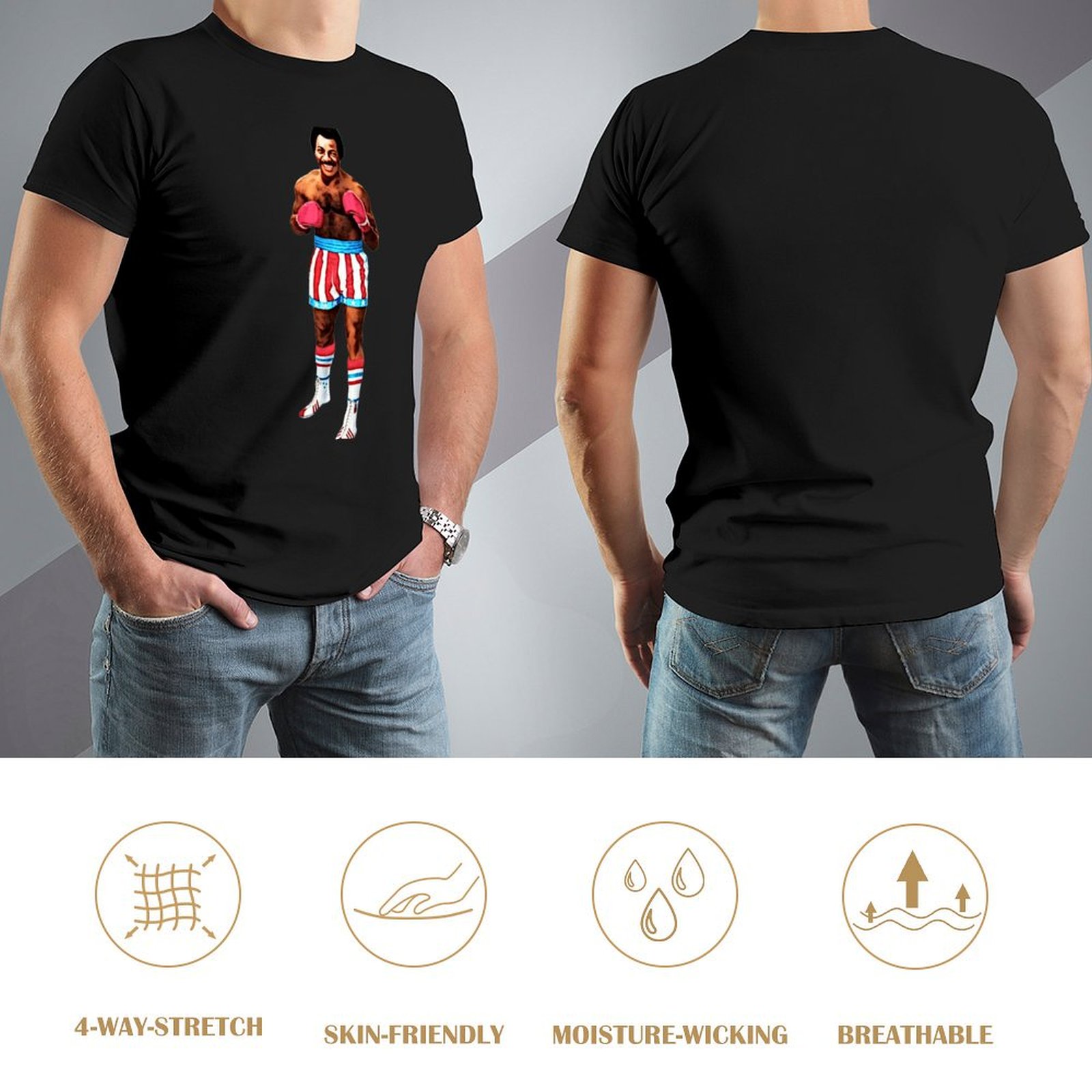 Carl Weathers Apollo Creed T-S – Men'S Fashion For Hot Weather Bewertung und Preis