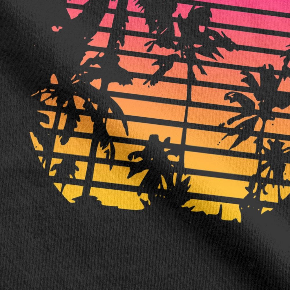 Sunset Palm Baum Vintage T Shi – Men'S Fashion From The 80S Bewertung und Preis