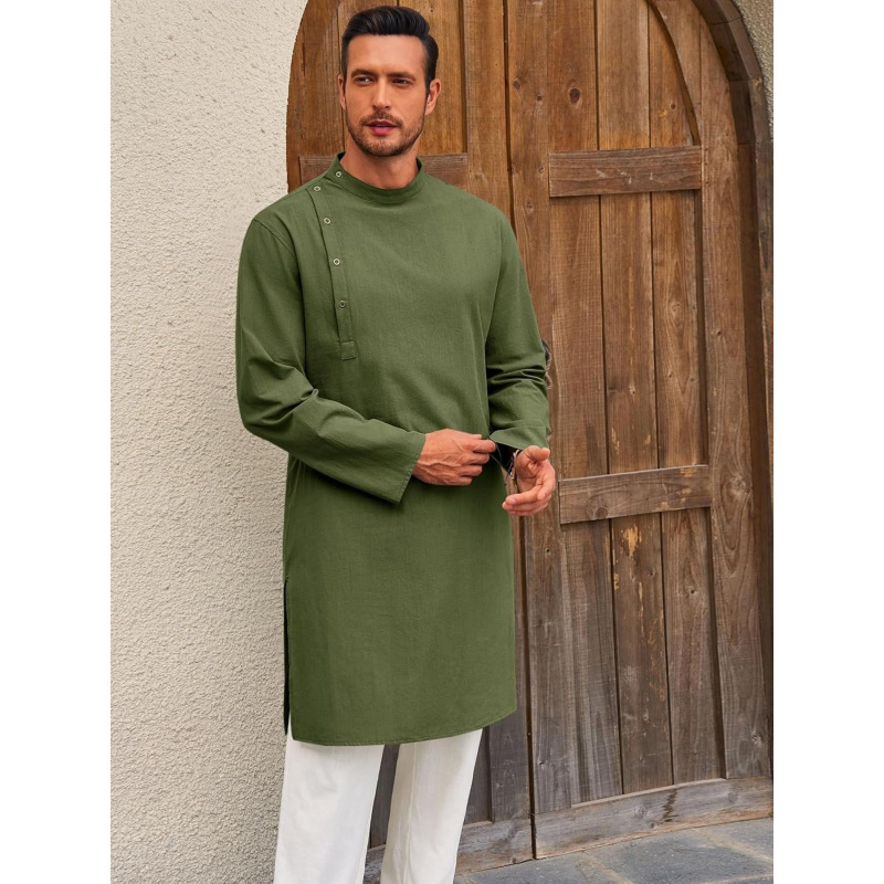 Herren Kaftan Thobe Robe Langa – Men'S Fashion Kurta Bewertung und Preis