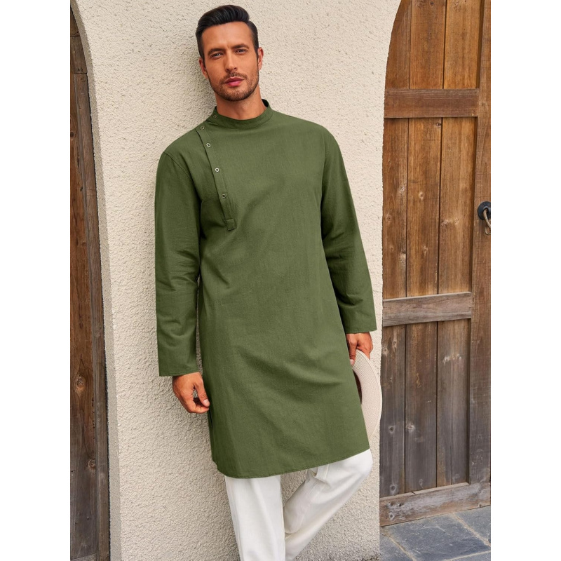 Herren Kaftan Thobe Robe Langa – Men'S Fashion Kurta Bewertung und Preis