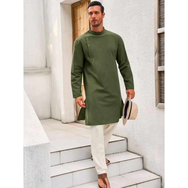 Herren Kaftan Thobe Robe Langa – Men'S Fashion Kurta Bewertung und Preis