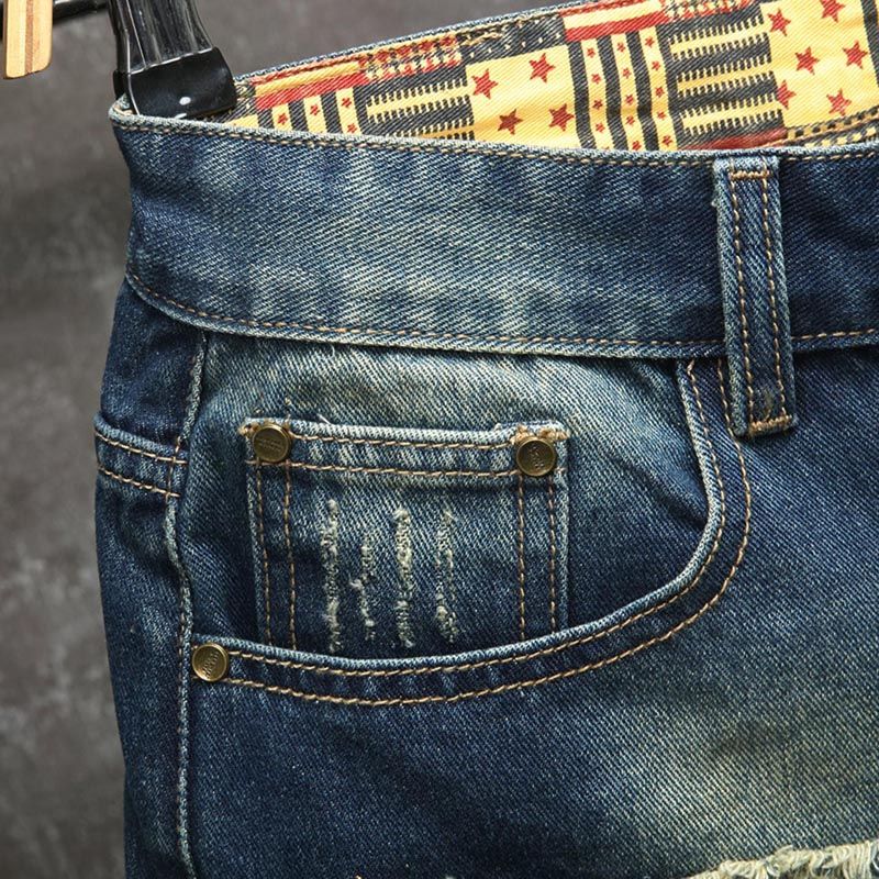 Neue Jeans-Shorts im europäisc – Men Fashion Jeans Bewertung und Preis
