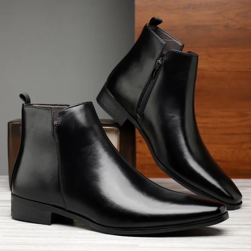 Neue Herrenstiefel Klassiker C – Mens Fashion Dress Bewertung und Preis