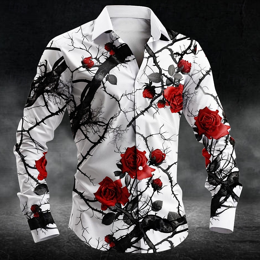 Modisches Pflaumenblütenmuster – Quality Men'S Fashion Bewertung und Preis