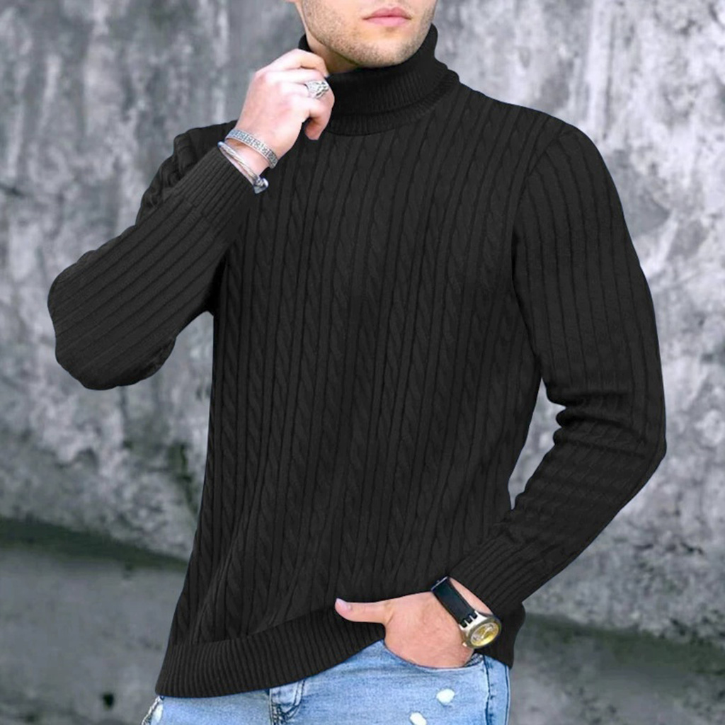 Herbst Winter Neue männer Stri – Turtleneck Sweater Men Bewertung und Preis